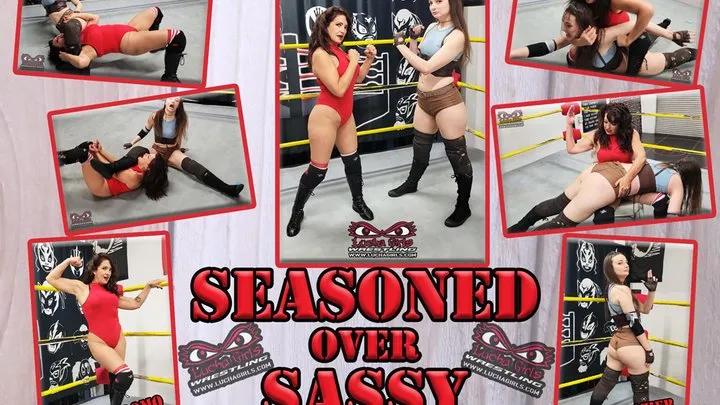 Lucha Girls ~ Female Pro Wrestling - 1361-Seasoned Over Sassy - Female Pro Wrestling