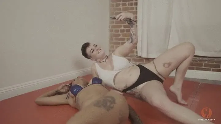 Spartan Women’s Productions - Irene Silver vs Leah Michelle My Mat Toy Humiliation Round