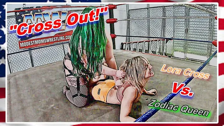 Modest Moms Wrestling - Coss Out!