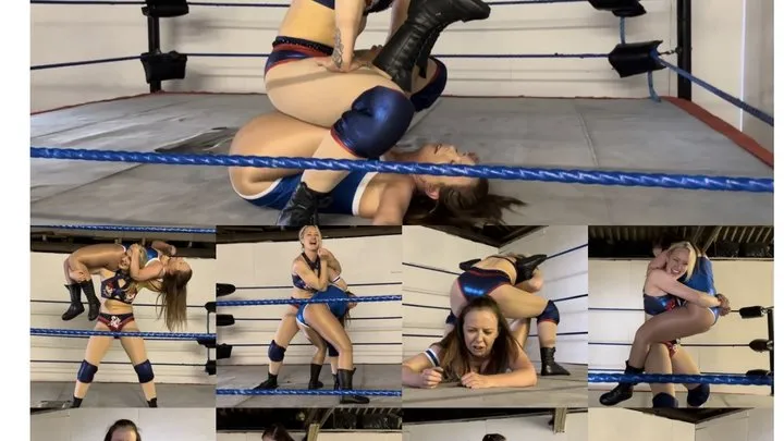 Nadia Sapphire - piledrivers, headscissors, bearhugs and wedgies