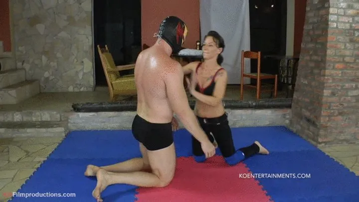 European Fight Club Mixed Wrestling - Zsuzsa vs The Mexican 2