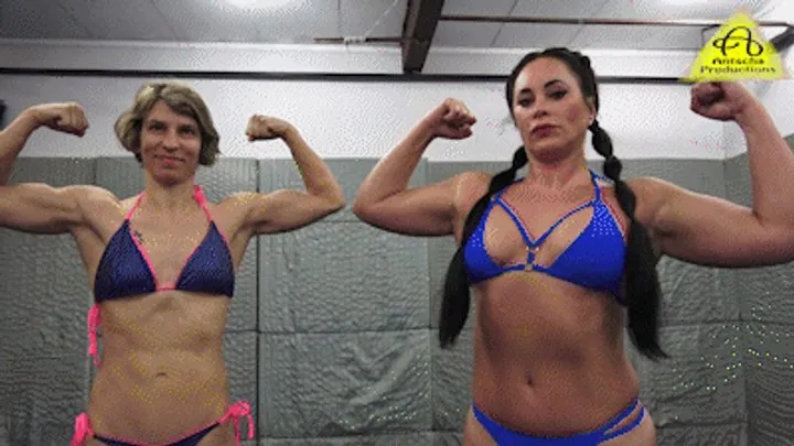 Antschas Wrestling And Fetish Store - Marina vs Kiniku female wrestling match