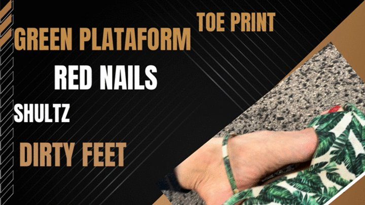 Empress Bella Sadic - Walking, platforms and dirty feet with toe jam