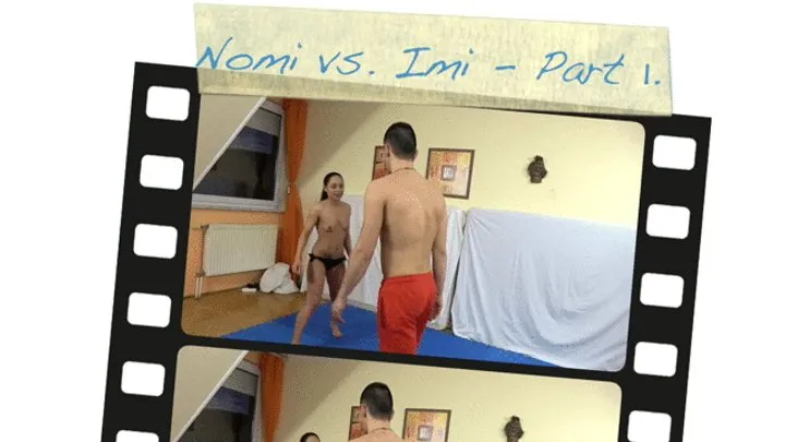 European Fight Club Mixed Wrestling - Nomi Malone vs Imi - Part 1