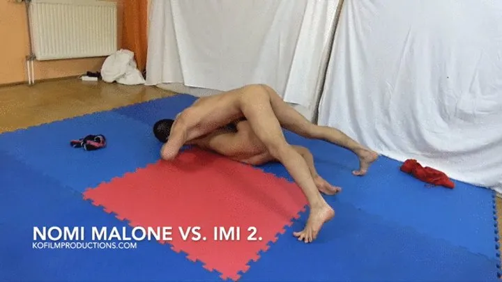 European Fight Club Mixed Wrestling - Nomi Malone vs Imi - Part 2