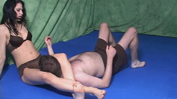 Brutal Women Wrestling Videos - Your cock is hard from wrestling me?! REDUX-SD
