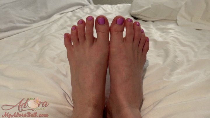 Adora Bell - Fresh Pedi close up (wmv)