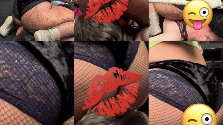 Nadia Sapphire - the ultimate ass mixed wrestling domination