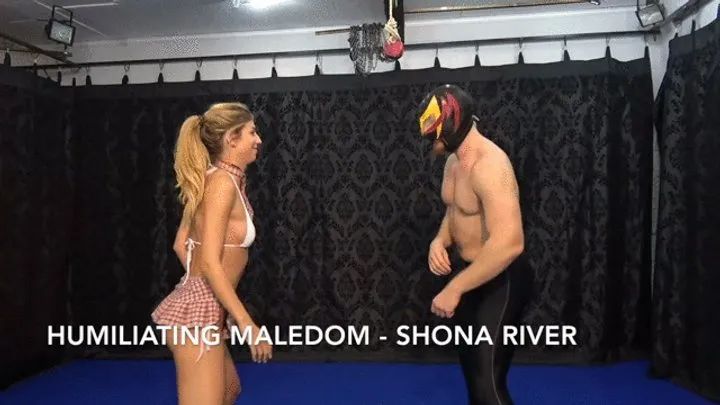 European Fight Club Mixed Wrestling - Humiliating Maledom - Shona River 1