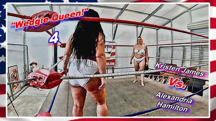 Modest Moms Wrestling - Wedgie Queen! 4 WMV