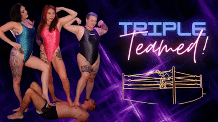 Obey Onyx Productions - Triple Teamed! Ft Princess Onyx Kim, Domina Nox, Irene Silver - HD MP4 1080p Format