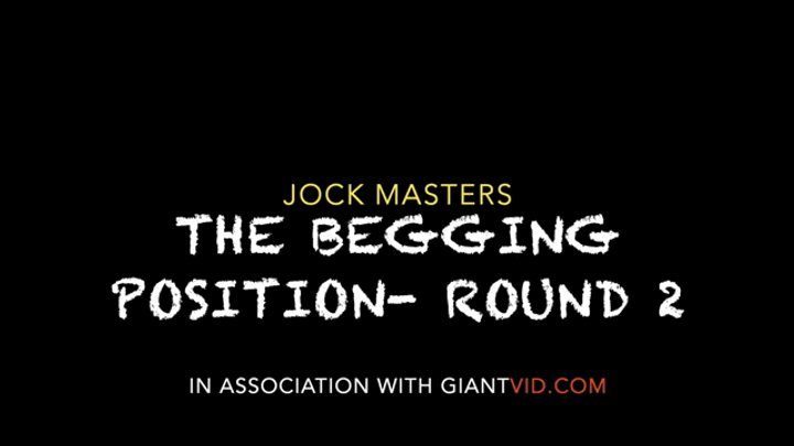 Jock Foot Humiliation - The Begging Position 2: 