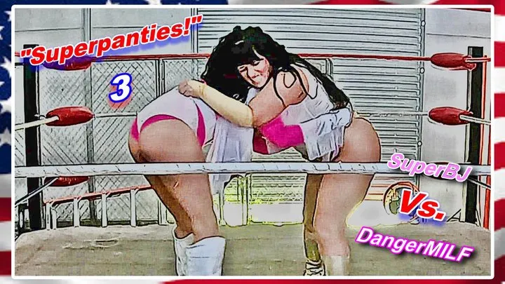 Modest Moms Wrestling - SuperPanties! 3 WMV