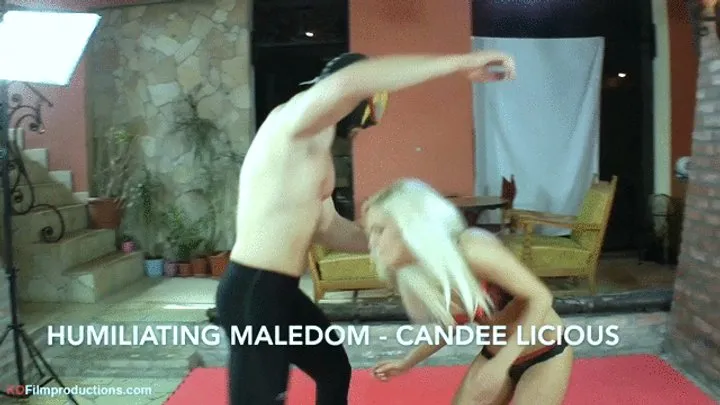 European Fight Club Mixed Wrestling - Humiliating Maledom - Candee Liscious 1