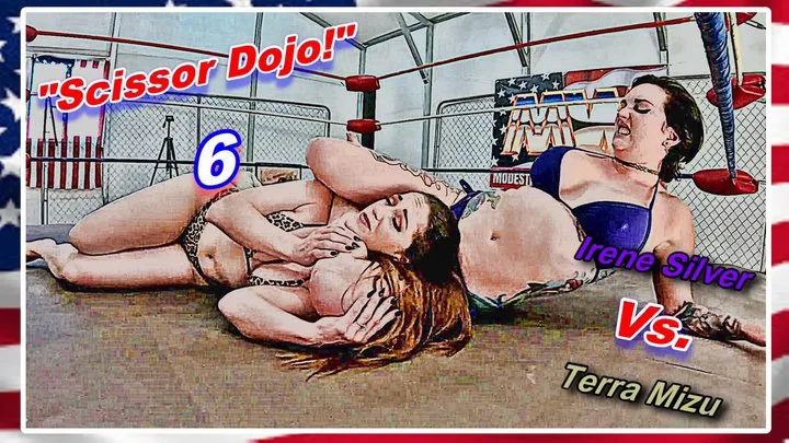Modest Moms Wrestling - Scissor Dojo! 6 WMV