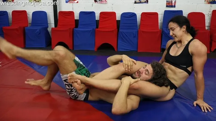 The Wrestling And Domination Room - Jaki Humiliates Bert