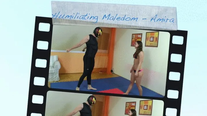 European Fight Club Mixed Wrestling - Humiliating Maledom - Amirah Adara 1