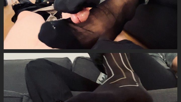 Gay Male Soxjob Heaven - ULTRA SHEER AND STRIPED