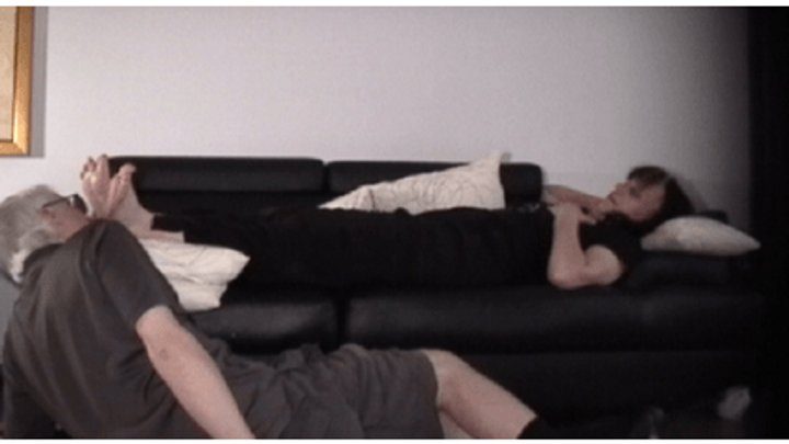 Spit  Feet  Armpits - Viviane sored and stinky feet (mp4)