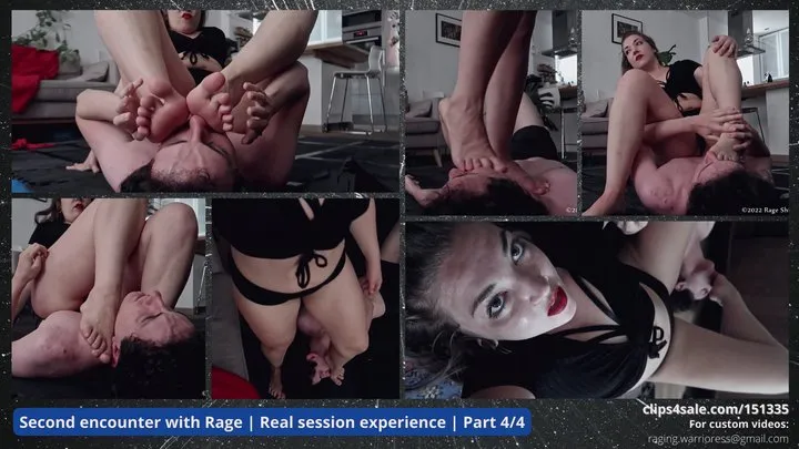 Rage Shieldmaiden Wrestling - Second encounter with Rage | Real session | Part 4~4 |mp4|HD|