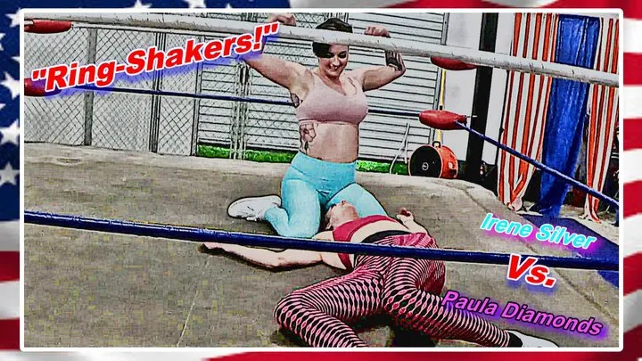 Modest Moms Wrestling - Ring-Shakers! WMV