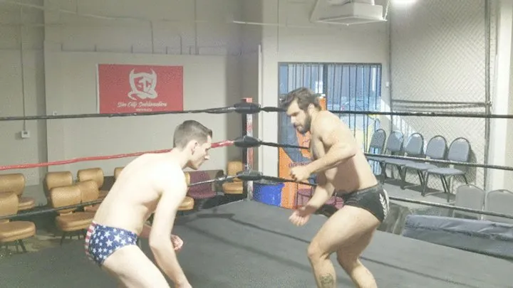Pandemic Pro Wrestling - Jordan and Charlie Grapple Barefoot