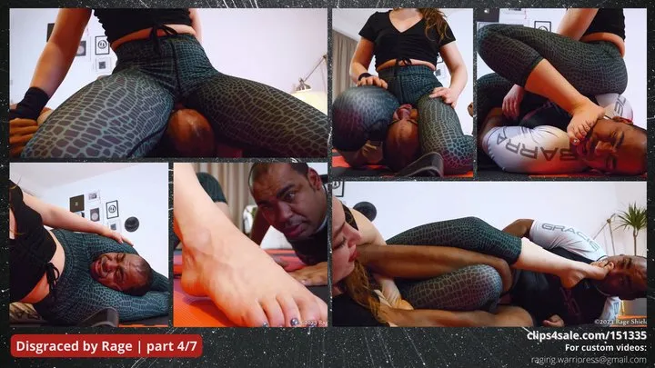 Rage Shieldmaiden Wrestling - Disgraced by Rage | part 4~7 |mp4|HD|