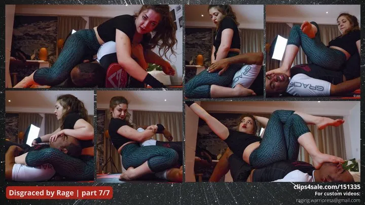 Rage Shieldmaiden Wrestling - Disgraced by Rage | part 7~7 |mp4|HD|