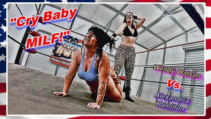 Modest Moms Wrestling - Cry Baby MILF! WMV