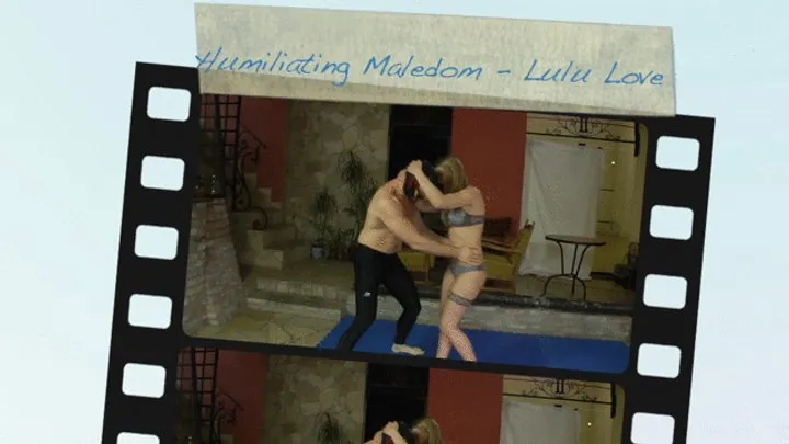 European Fight Club Mixed Wrestling - Humiliating Maledom - Lulu Love Part 1