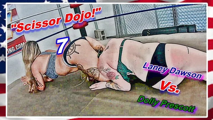 Modest Moms Wrestling - Scissor Dojo! 7