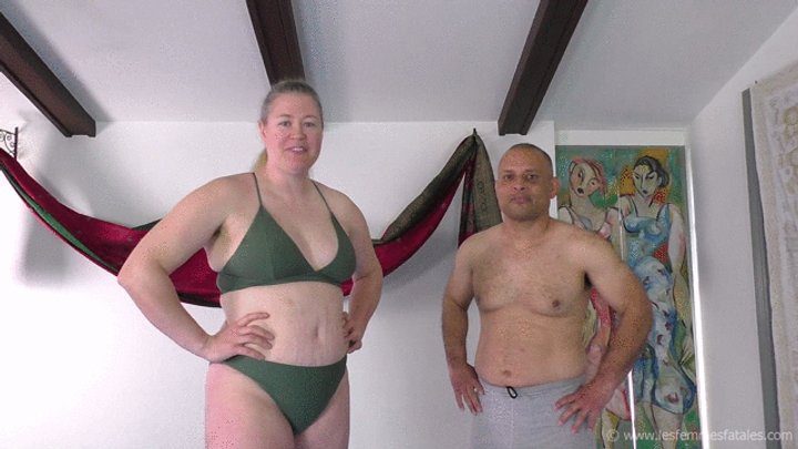 Les Femmes Fatales Productions - Battle of the Sexes! Competitive Mixed Wrestling! Freya the Viking vs Alex