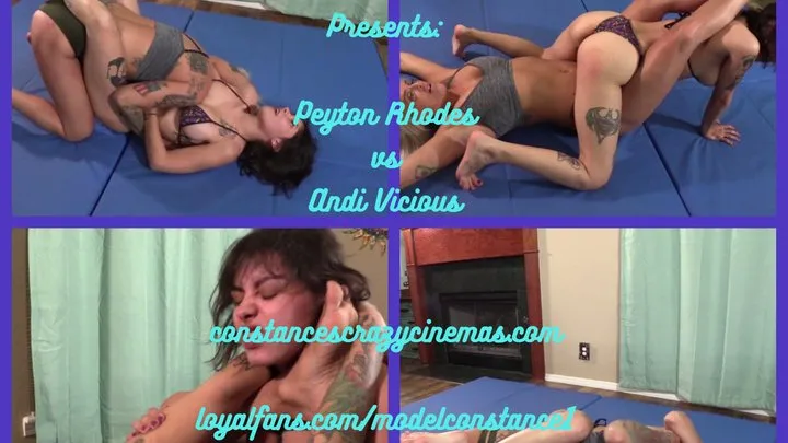 Constances Crazy Cinemas - Peyton Rhodes vs Andi Vicious Rematch wmvsm