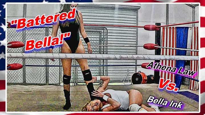 Modest Moms Wrestling - Battered Bella! WMV
