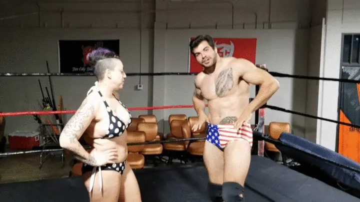 Pandemic Pro Wrestling - Sharon Gets Cunt Busted! - Maledom