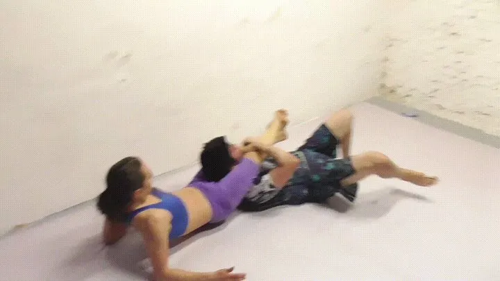Competitive Wrestling Club - Prague MX Tournament - Julie vs Roxy vs Zac