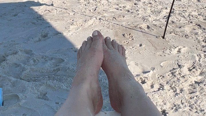 Life Saving Feet Videos - Beach sand makes my feet extra dirty