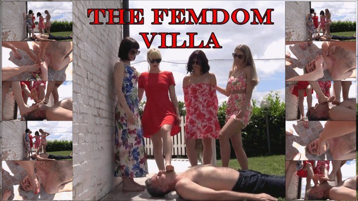 Glamour Brats Megastore - THE FEMDOM VILLA - OUTDOOR dirty feet licking (INSANE CLIP!)