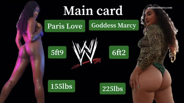 Goddess Marcy - Competitive Wrestling AFT#3: Goddess Marcy VS Paris Love - Main Card