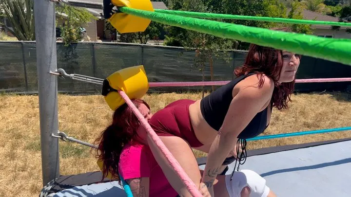 Butt Wrestling Inc - Stevie Beats Up New Jobber