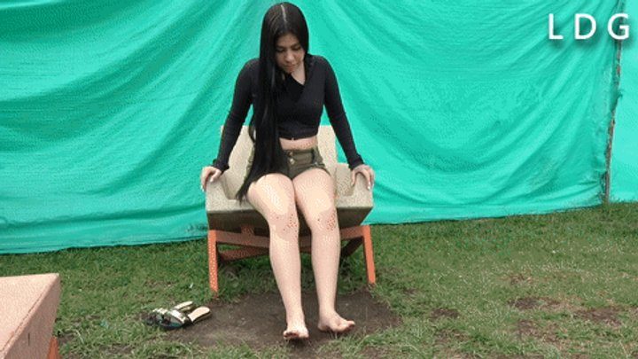 Latin Domination Goddesses - Alison Proud Dirtying Feet For Pervert