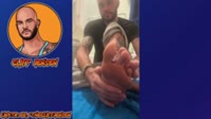 Cliff Jensen - Cliff Jensen Does A Foot Tease For Foot Freaks