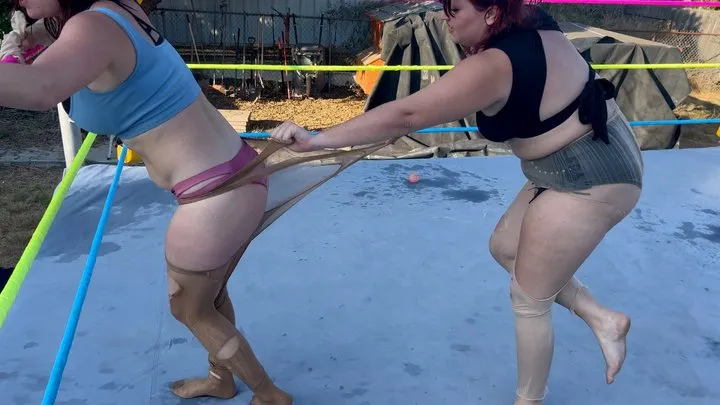 Butt Wrestling Inc - Hilton Vs Stevie: Nylon Wrestling