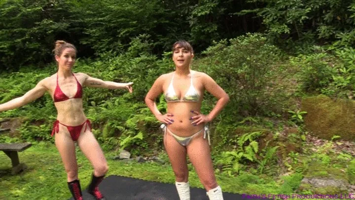 Faith's Fantasy World - Madison Swan Vs Faith The Jobber Outdoor Semi Comp