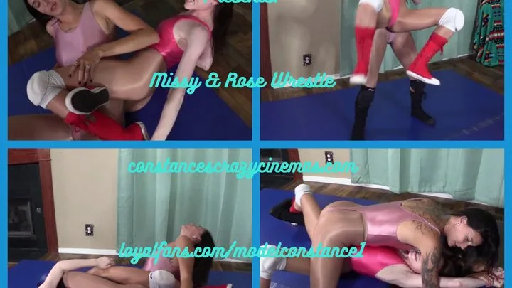 Constances Crazy Cinemas - Missy and Rose Wrestle wmv
