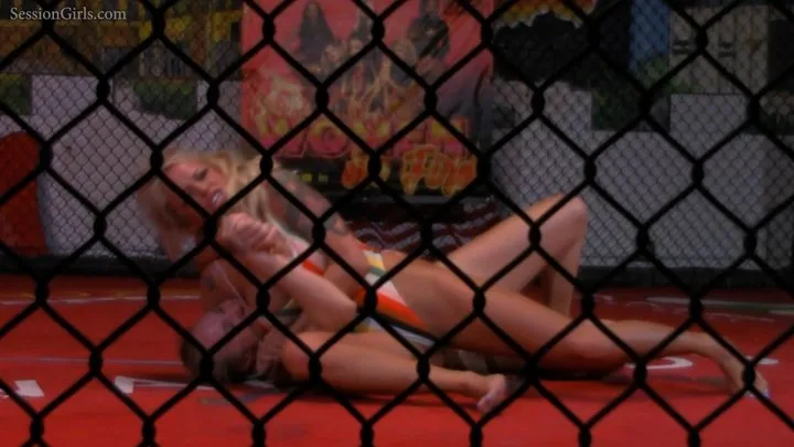 Jennifer Thomas Beatdowns - Bella Ink vs Jolene Hexx Female Wrestling WAOF 2023