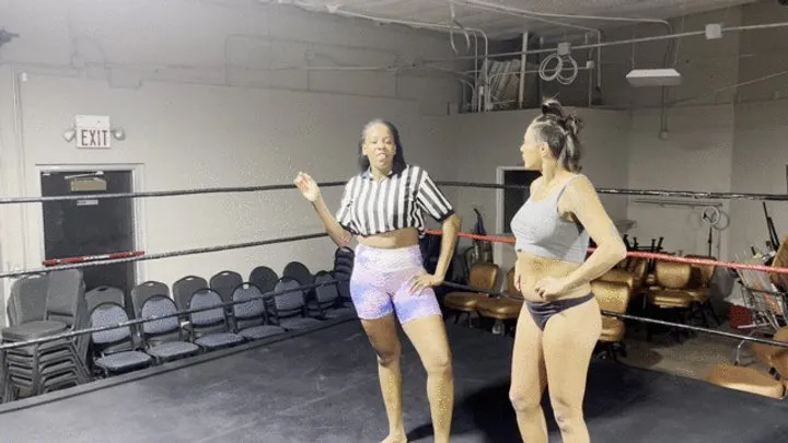 Pandemic Pro Wrestling - Barefoot Femdom Sexy Pin Match