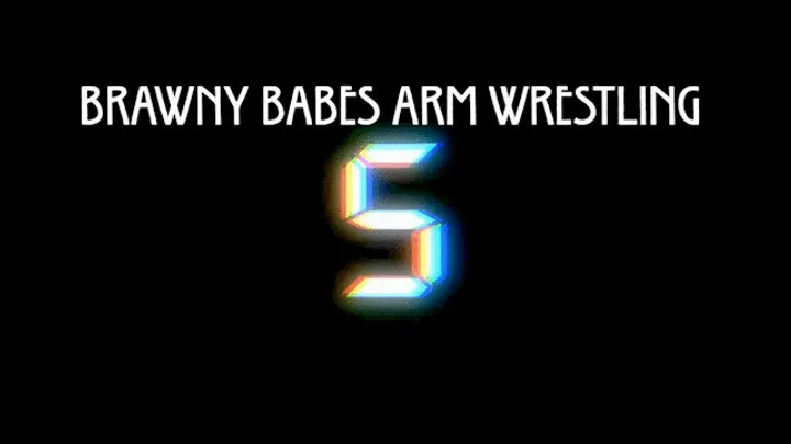 Moss Media - Brawny Babes arm wrestling