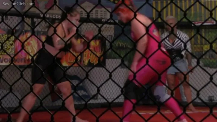 Jennifer Thomas Beatdowns - Psycho vs Angelica KO Female Wrestling WAOF 2023