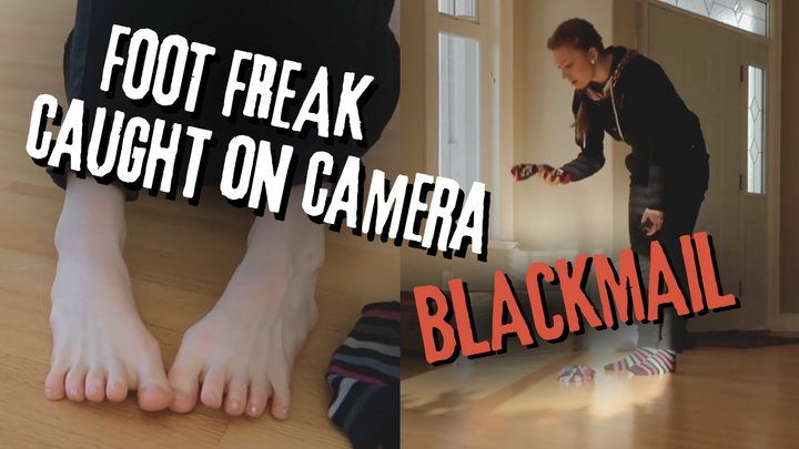 Goaskalex - Foot Freak Caught on Camera Blackmail